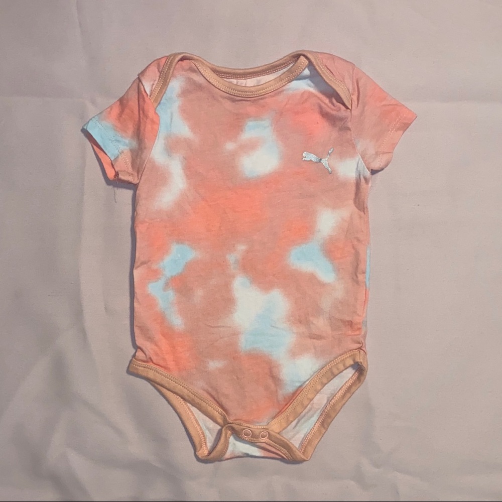 Puma Tie-Dye Onesie, 6-9 Months - Picture 2 of 3